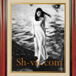 ベトナム刺繍絵＝ベトナムのアオザイ　2005＝ - SHVN 2005 - 60cm (2)